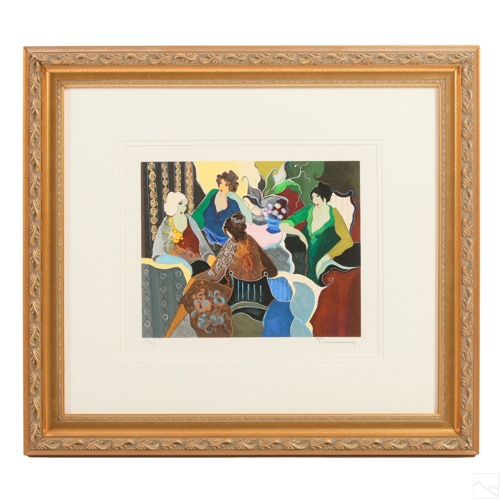 Isaac Tarkay 1935-2015 LE Expressionism Serigraph (1 of 6)