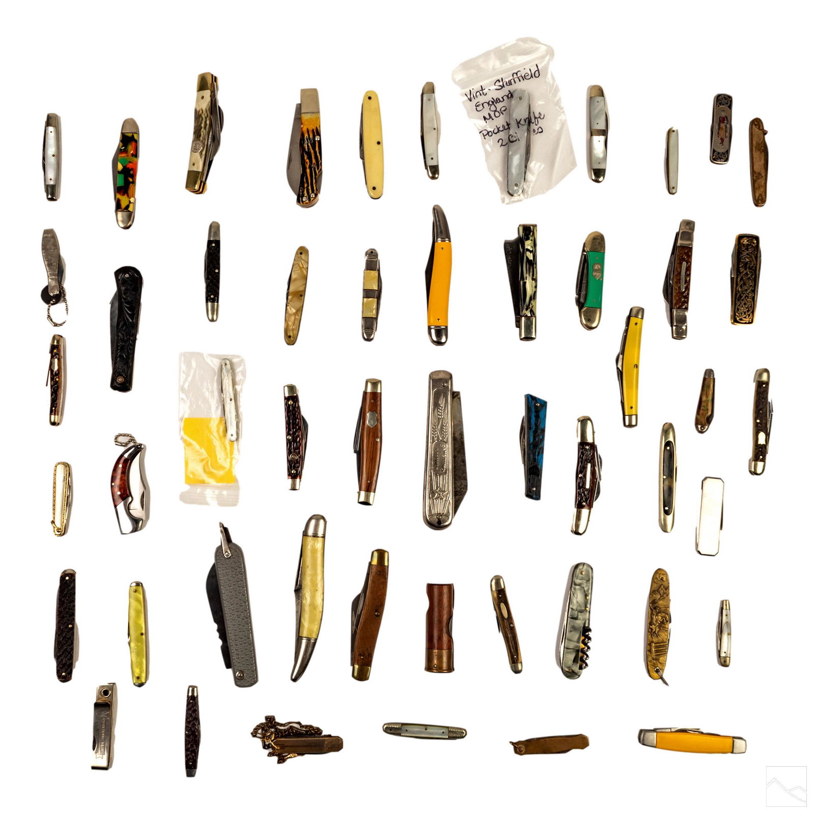 Estate Knife Collection (50) Folding Pocket Knives (1 of 4)