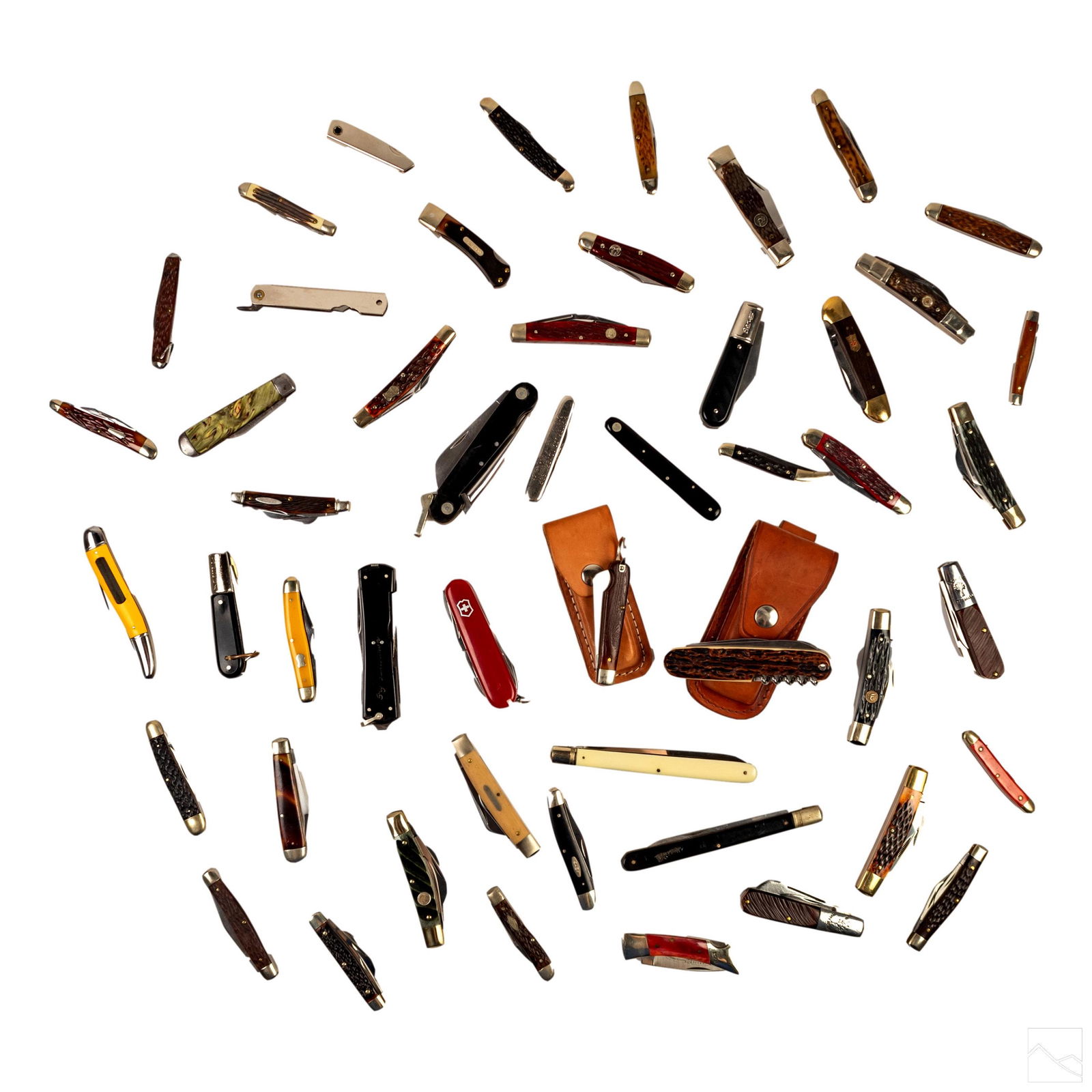 Estate Knife Collection (50) Folding Pocket Knives (1 of 4)