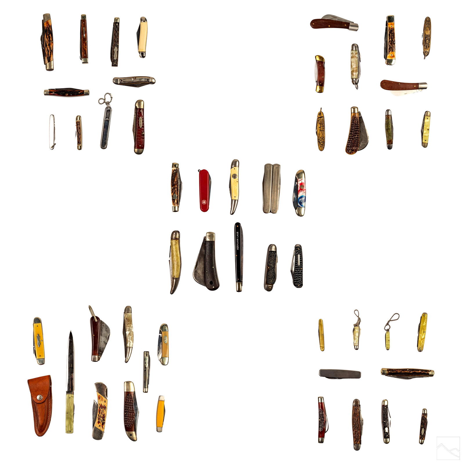 Estate Knife Collection (50) Folding Pocket Knives (1 of 6)