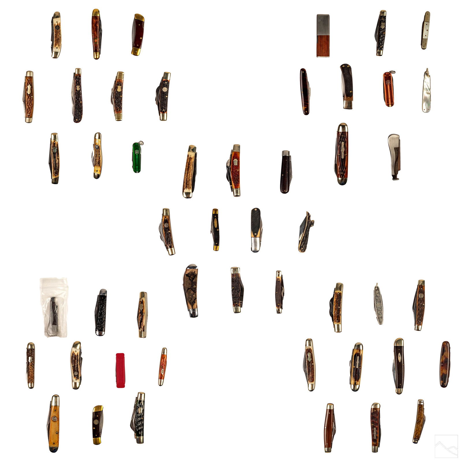 Estate Knife Collection (50) Folding Pocket Knives (1 of 6)