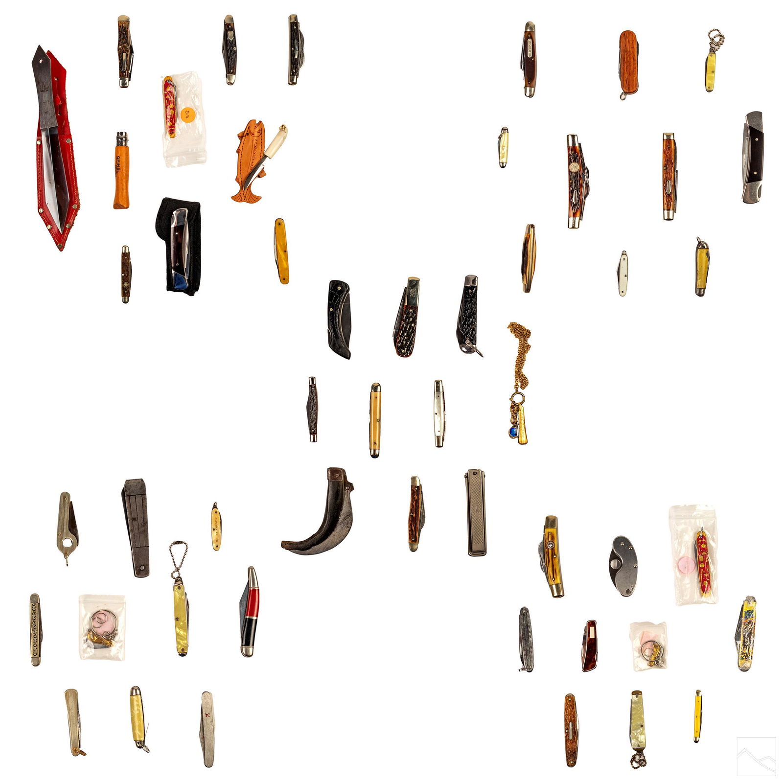 Estate Knife Collection (50) Folding Pocket Knives (1 of 6)