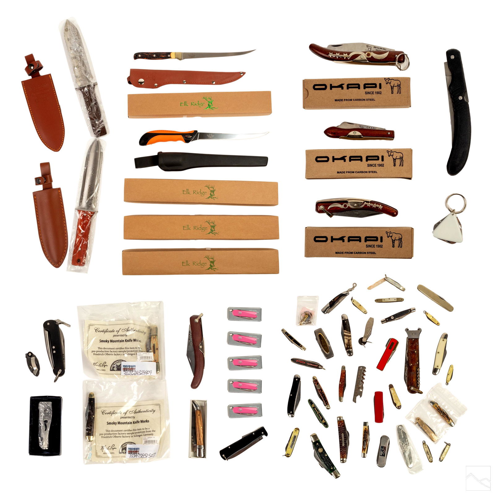 Estate Knife Collection (59) Folding Pocket Knives (1 of 5)