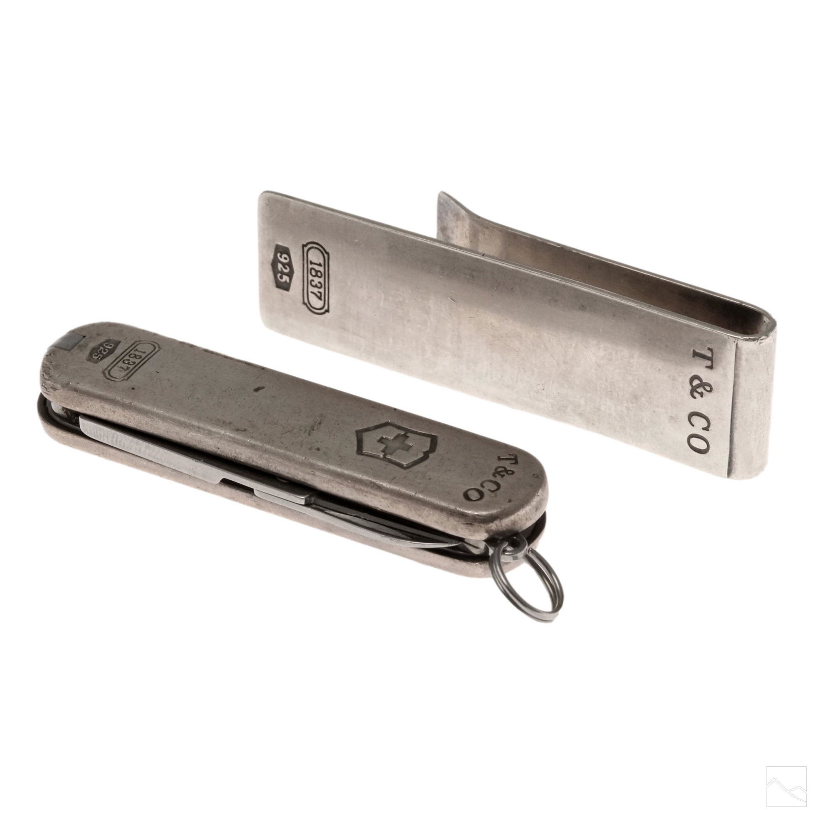 Tiffany & Co Sterling Money Clip, Swiss Army Knife (1 of 11)