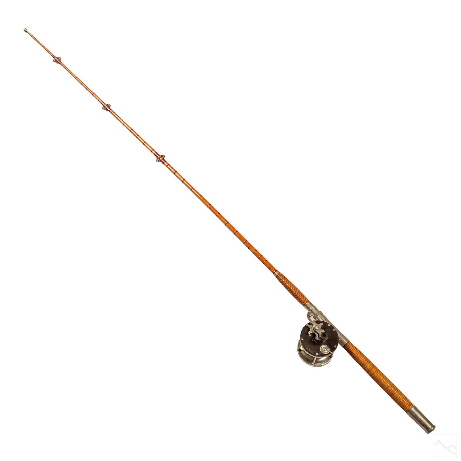 Edward vom Hofe Antique Fishing Reel # 621 & Rod (1 of 6)