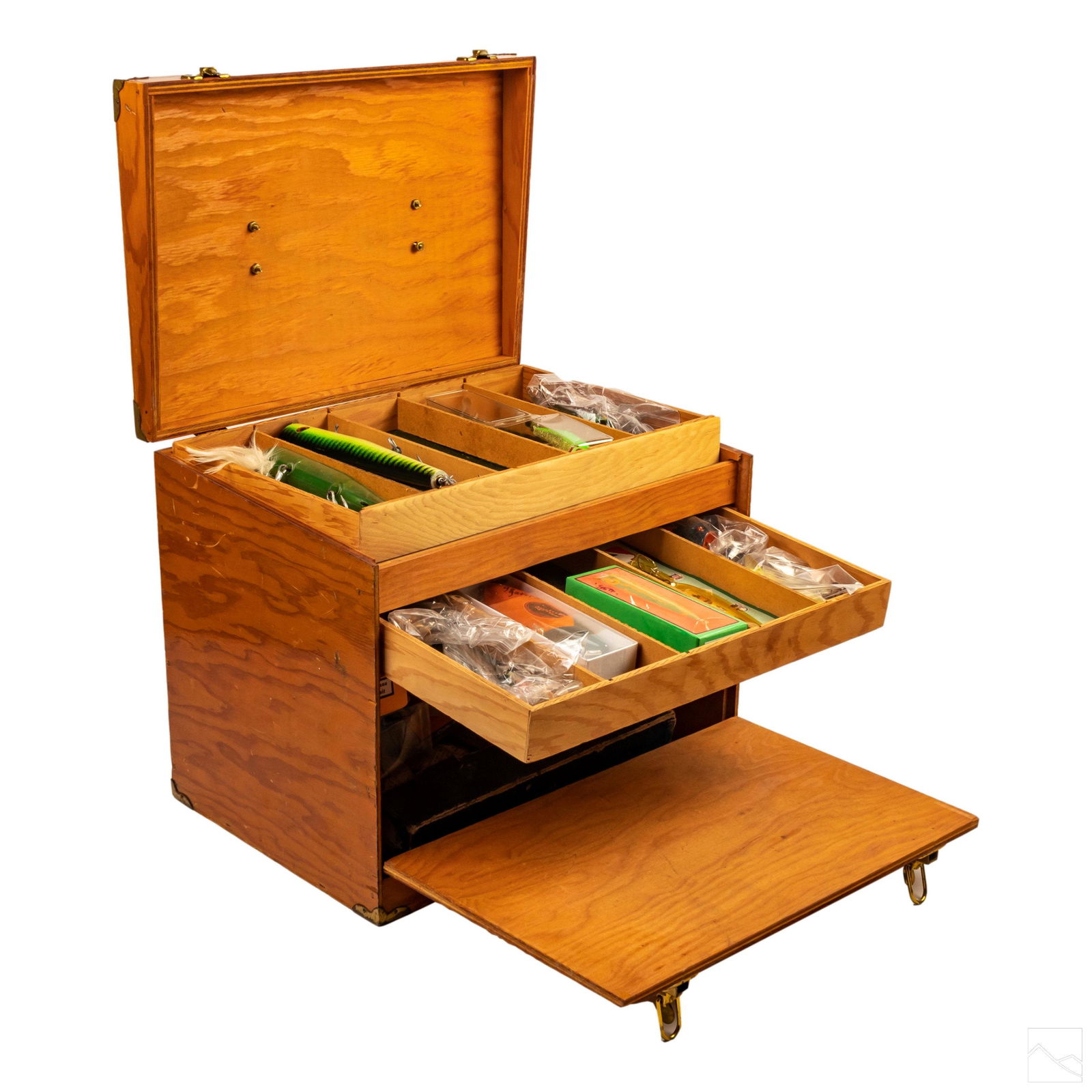 Artisan Lure & Semco Fishing Tackle Box Estate Lot (1 of 6)