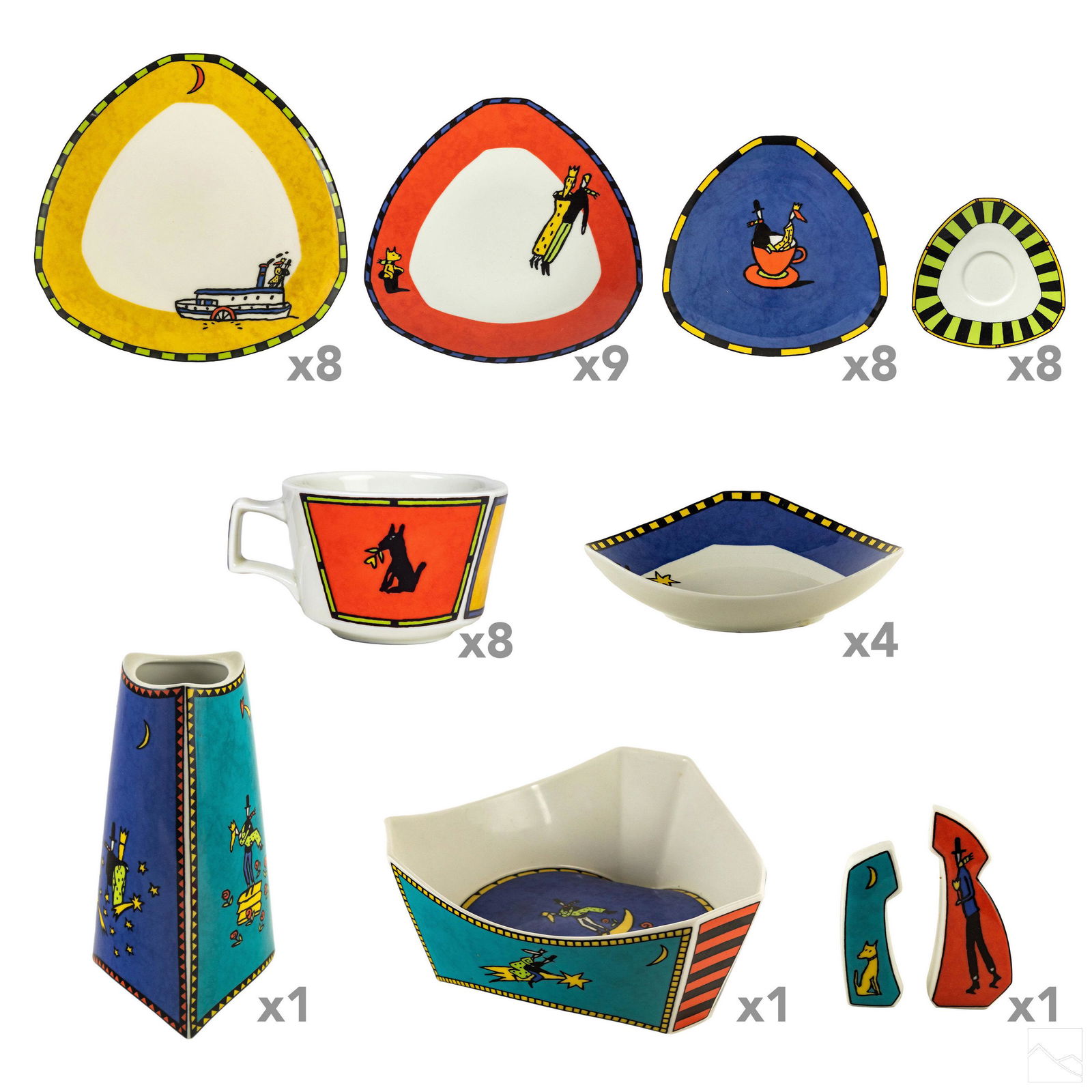 Rosenthal Studio Line Dorothy Hafner 8 Dinner Svc (1 of 20)