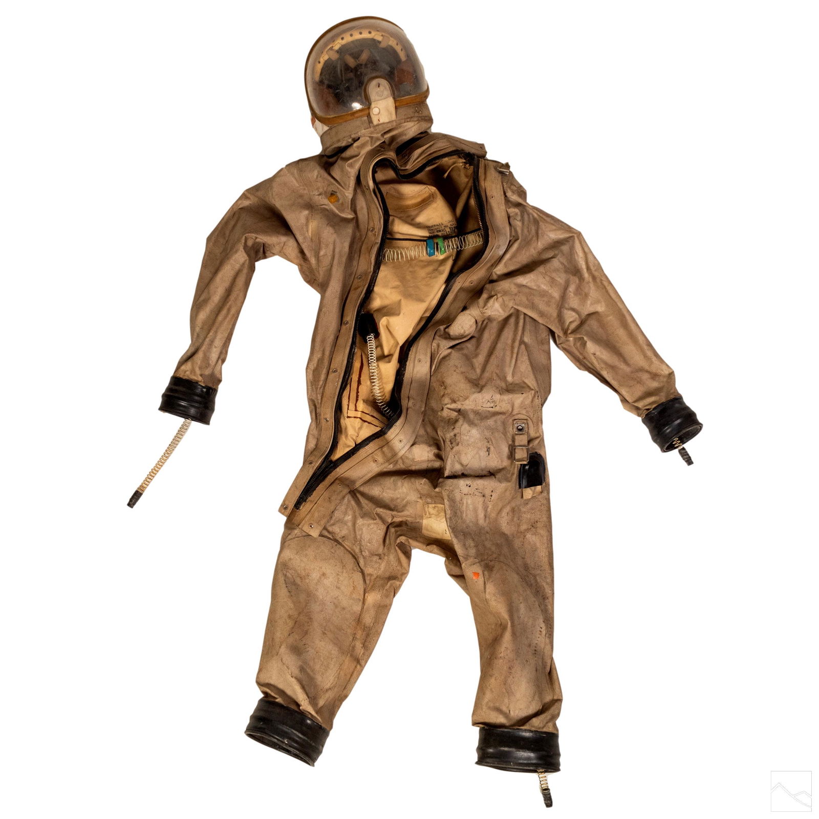 NASA 1966 Gemini Apollo SCAPE Rocket Fueling Suit (1 of 6)