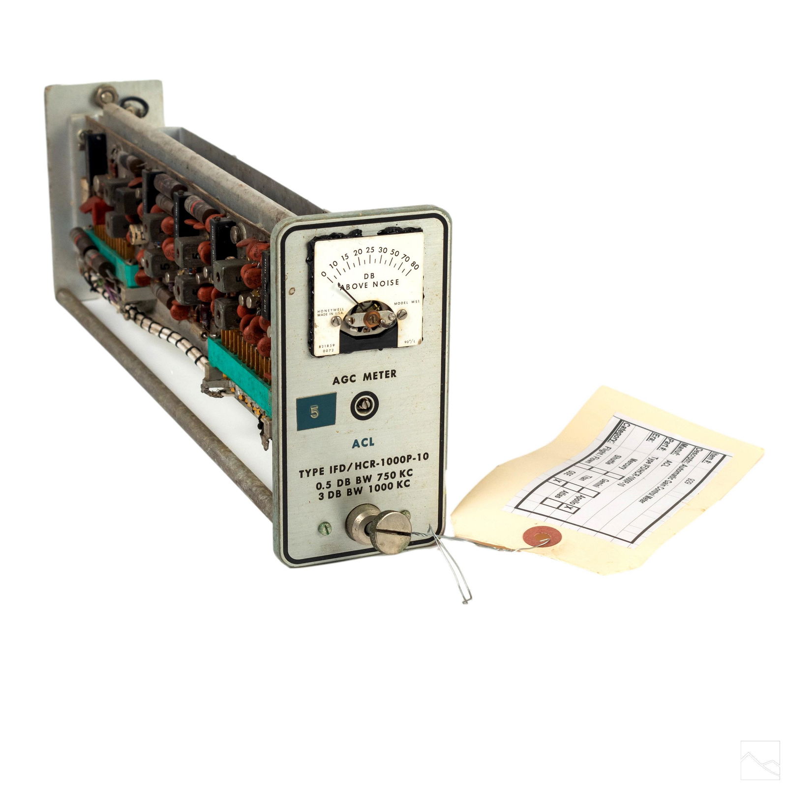 NASA Apollo Mission ACL Auto Gain Control Meter (1 of 6)