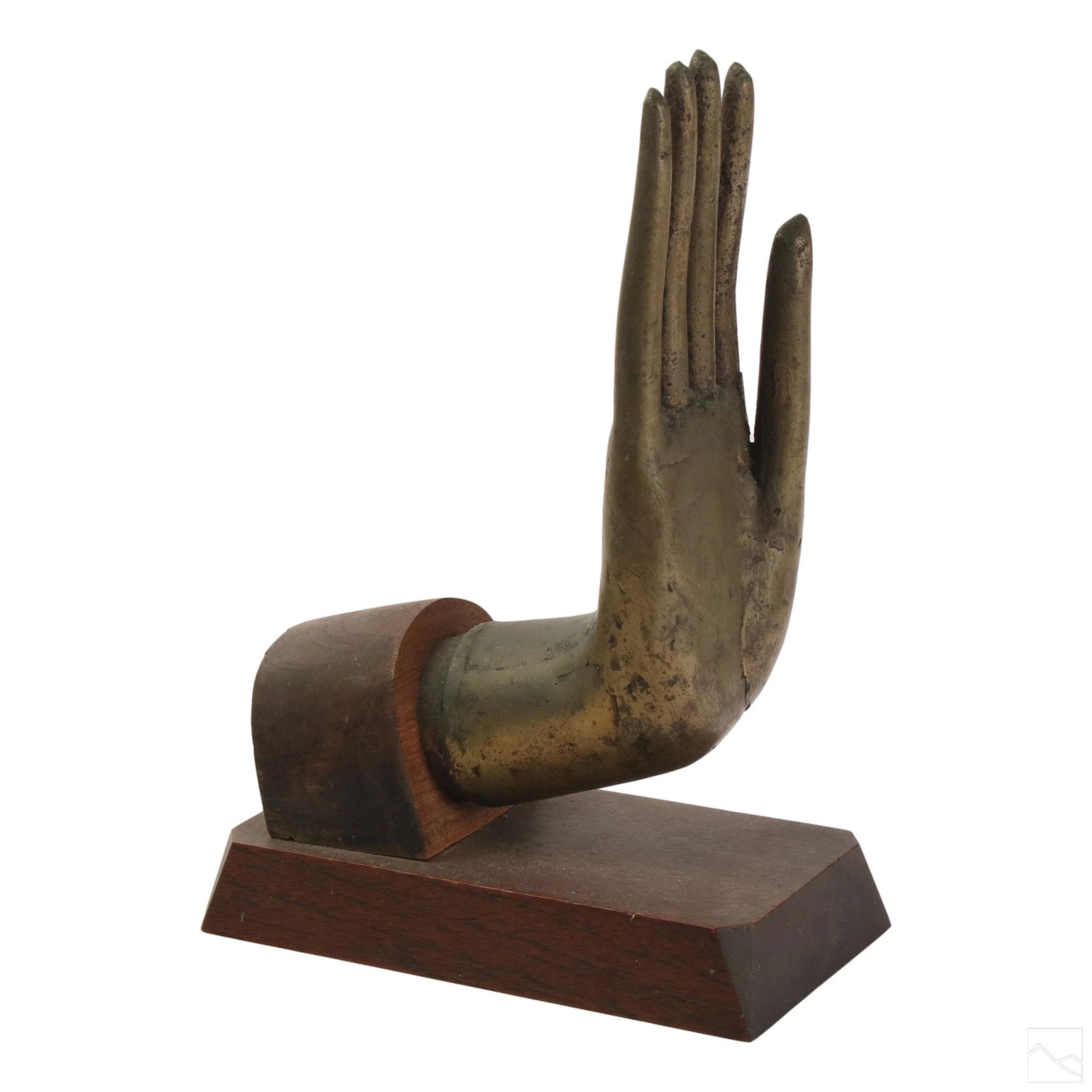 Ayutthaya Period Bronze Buddha Hand Dispel Fear (1 of 6)