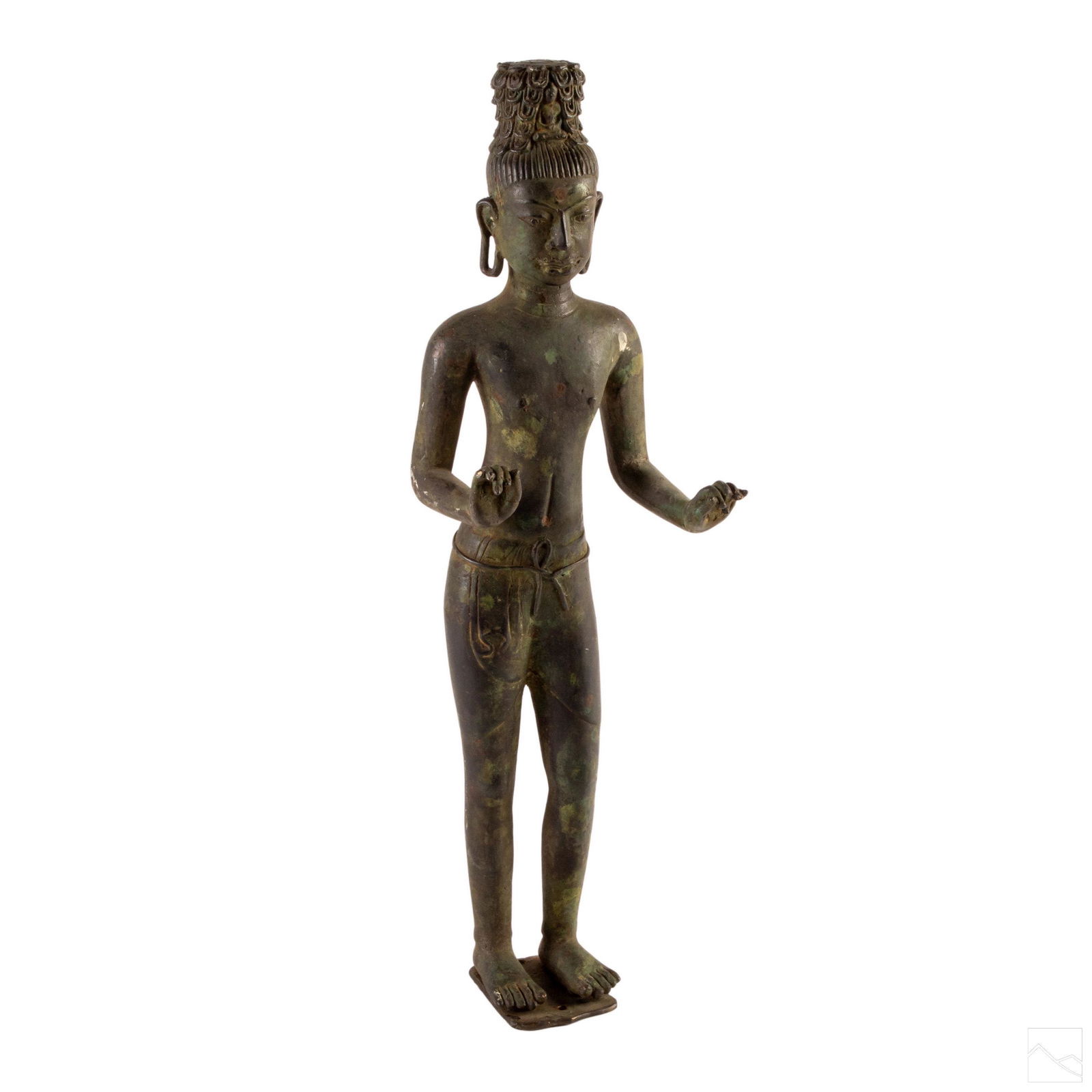 Asian Bronze Vintage Bodhisattva Buddha Sculpture (1 of 6)