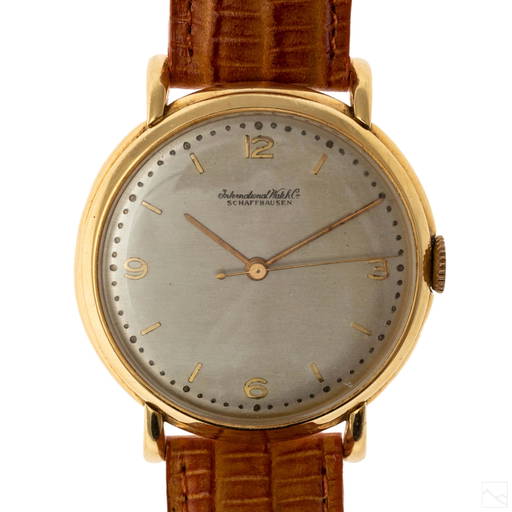 18k Gold International Watch Co. Iwc Men's Watch