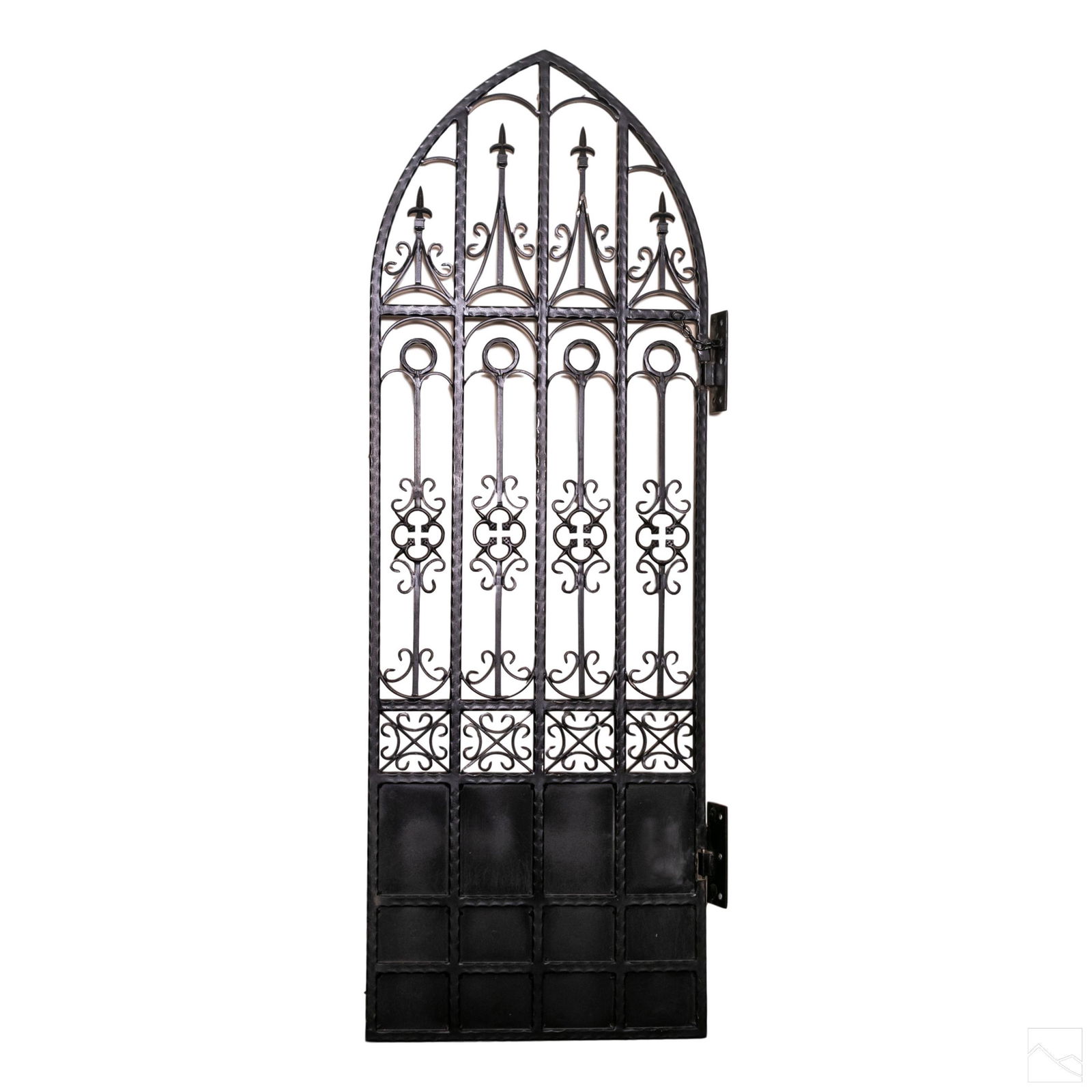 Architectural Salvage 7 Ft. Wrought Iron Arch Door (1 of 6)