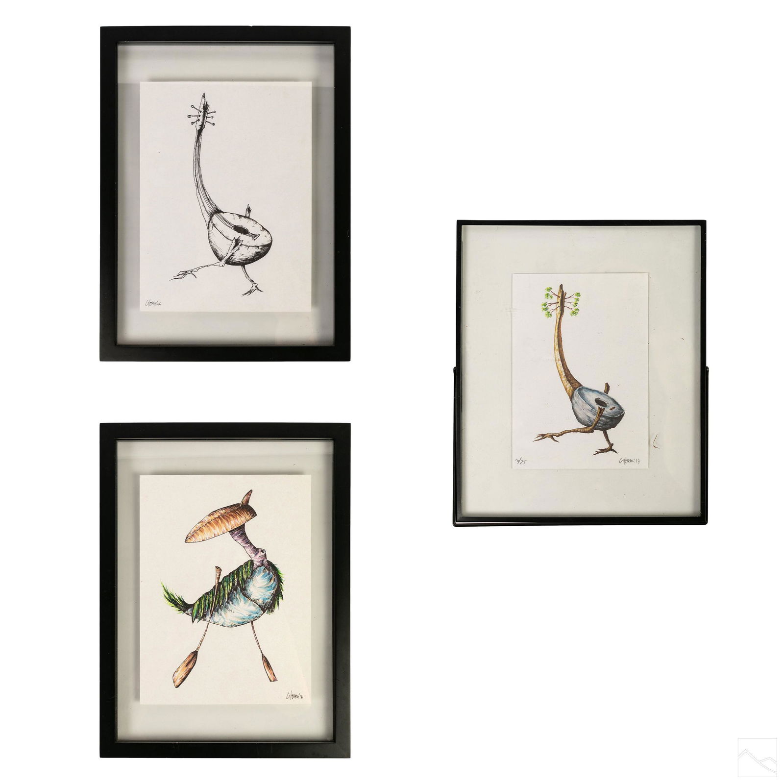 Henry Fernandez Aloma b. 1979 Cuban Folk Art Group (1 of 11)