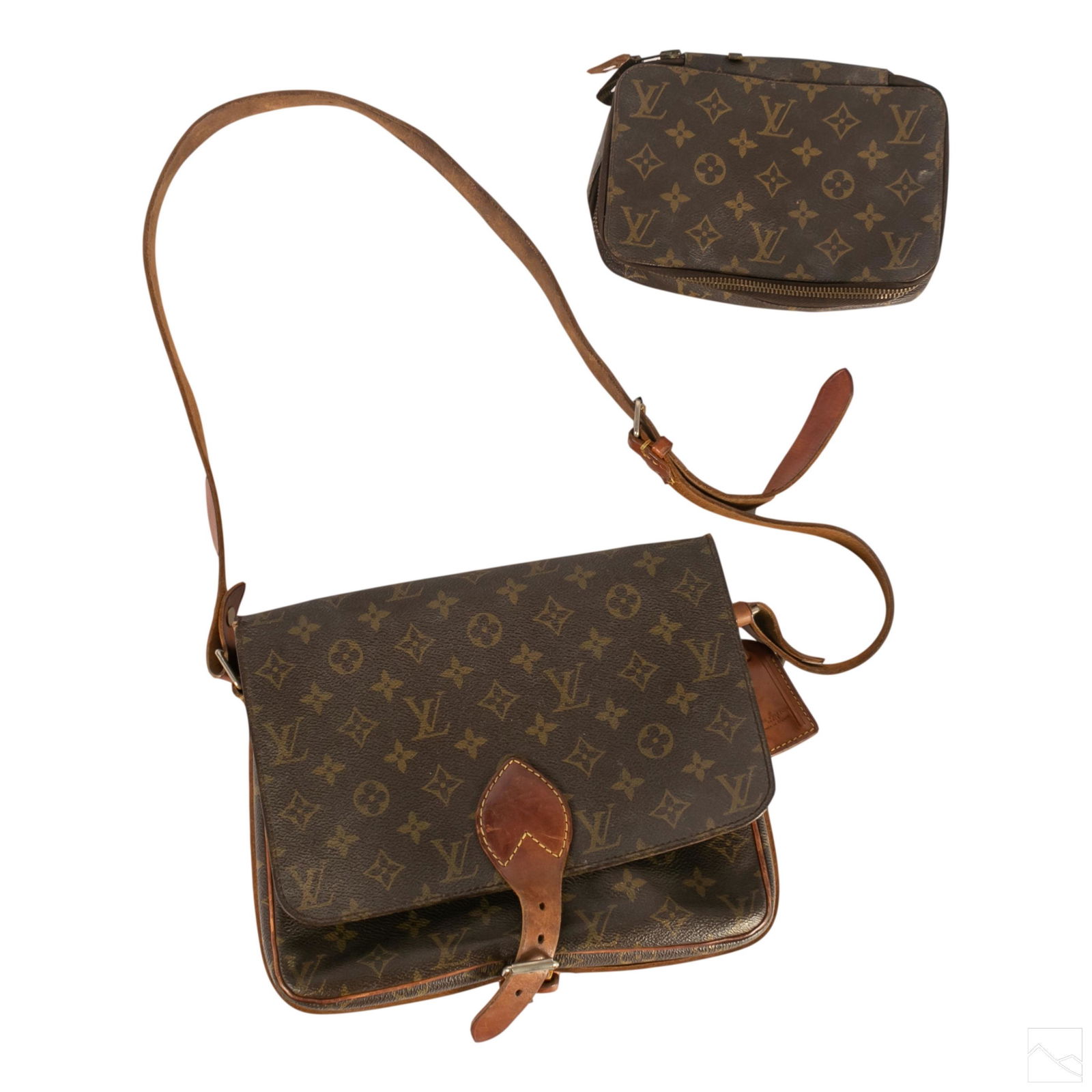 Louis Vuitton LV Travel Cosmetics Bag and Satchel (1 of 9)