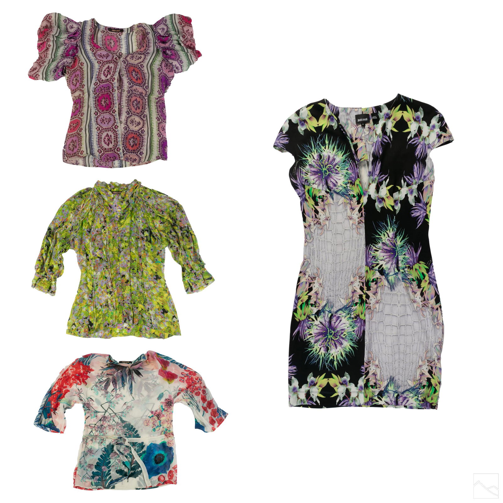 Roberto Cavalli Floral Print Blouse & Dress Group (1 of 16)
