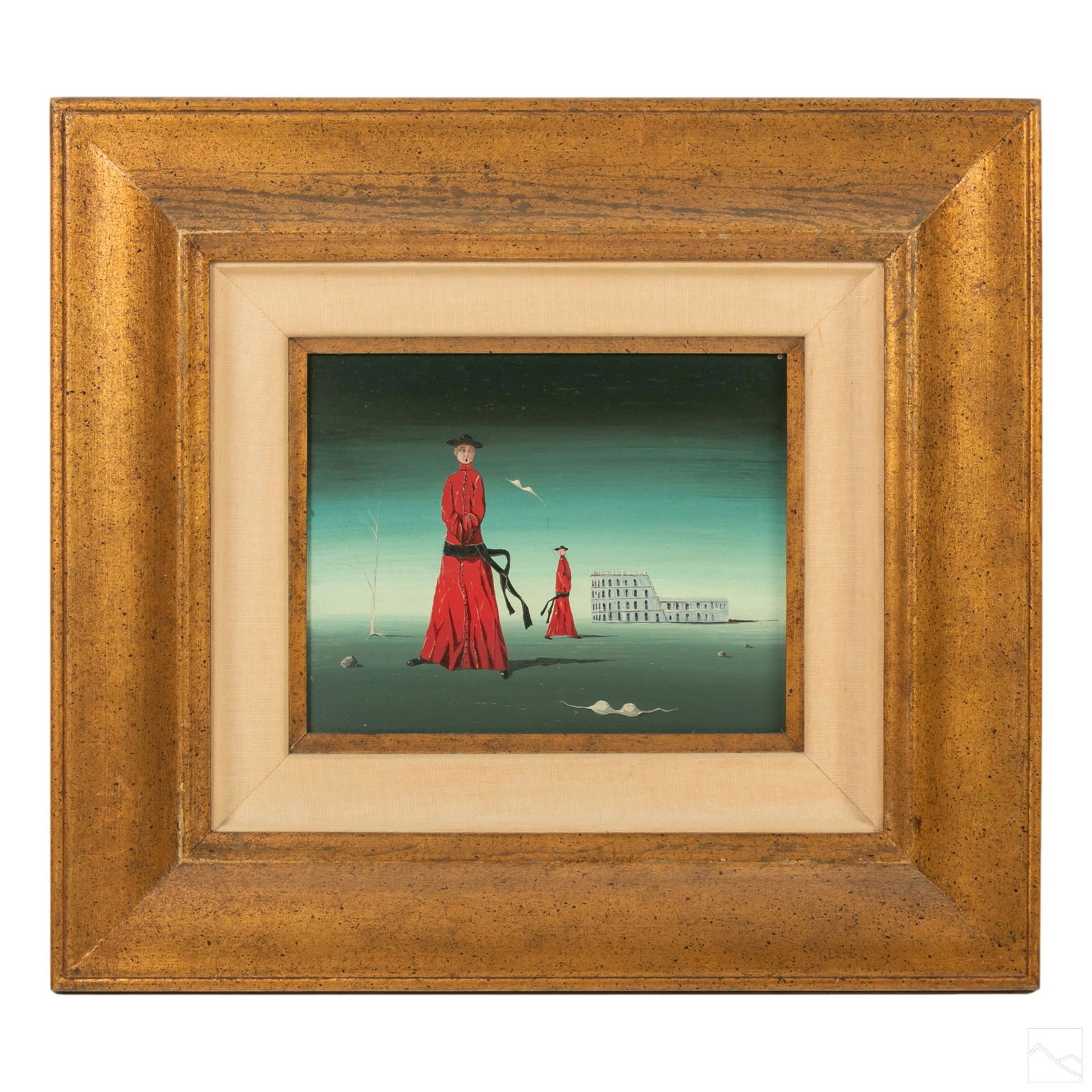 20th Cen. Surrealist Painting after Carlo Canevari (1 of 4)