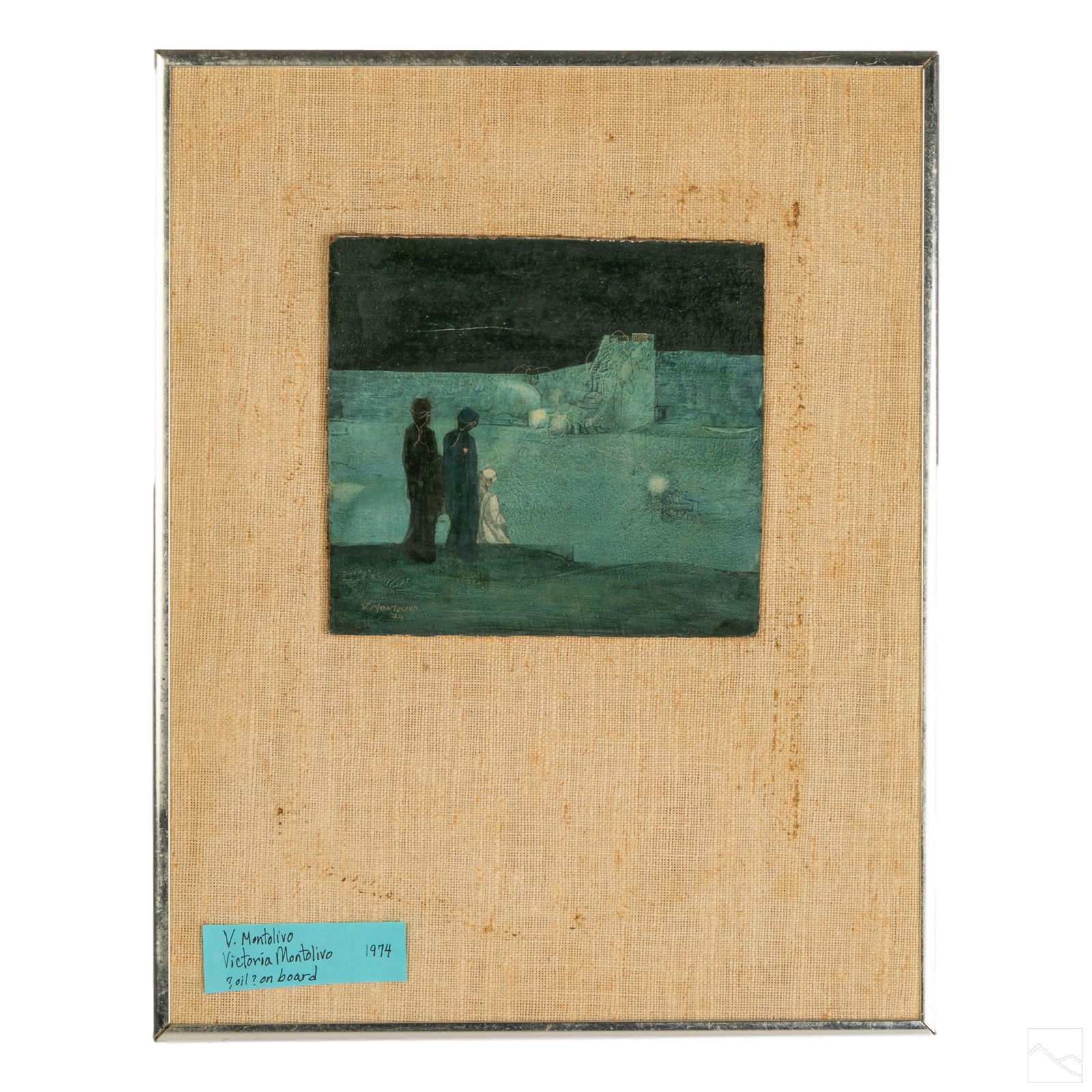 Victoria Montolivo Surrealism Figural Oil Painting (1 of 5)