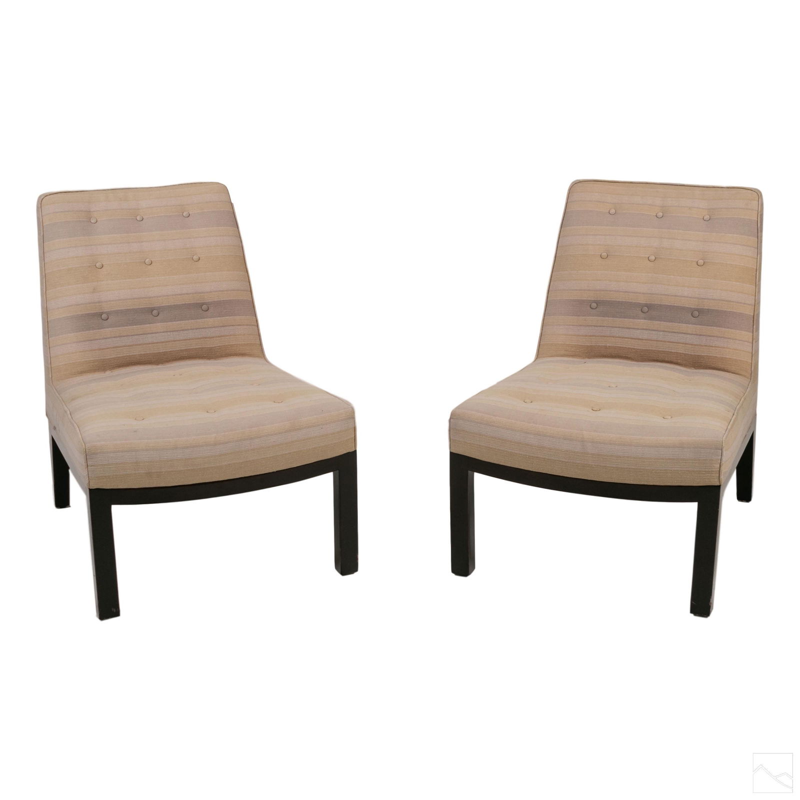 Edward Wormley for Dunbar MCM Slipper Chairs Pair (1 of 7)