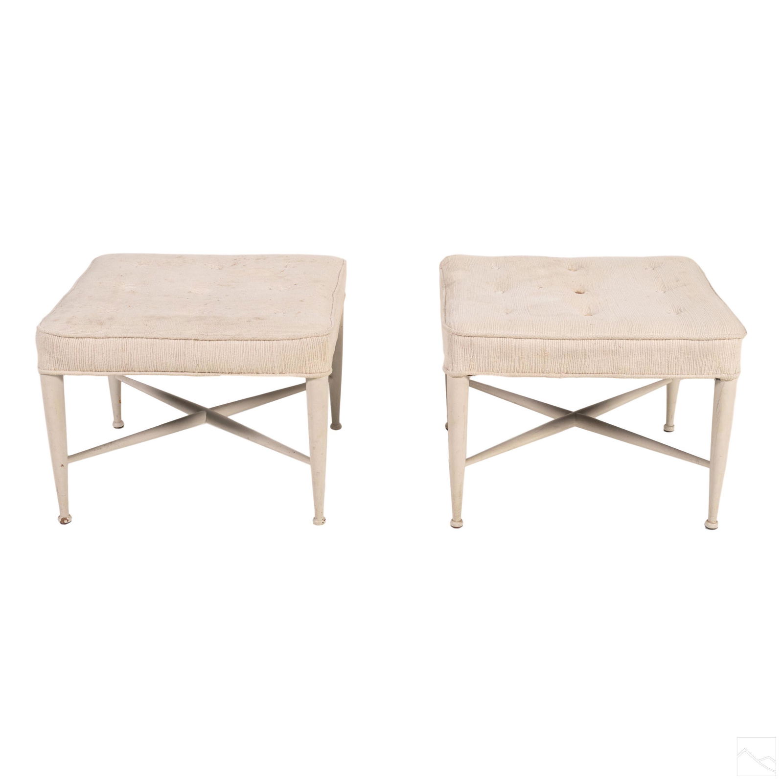 Edward Wormley for Dunbar Modern Foot Stools Pair (1 of 6)