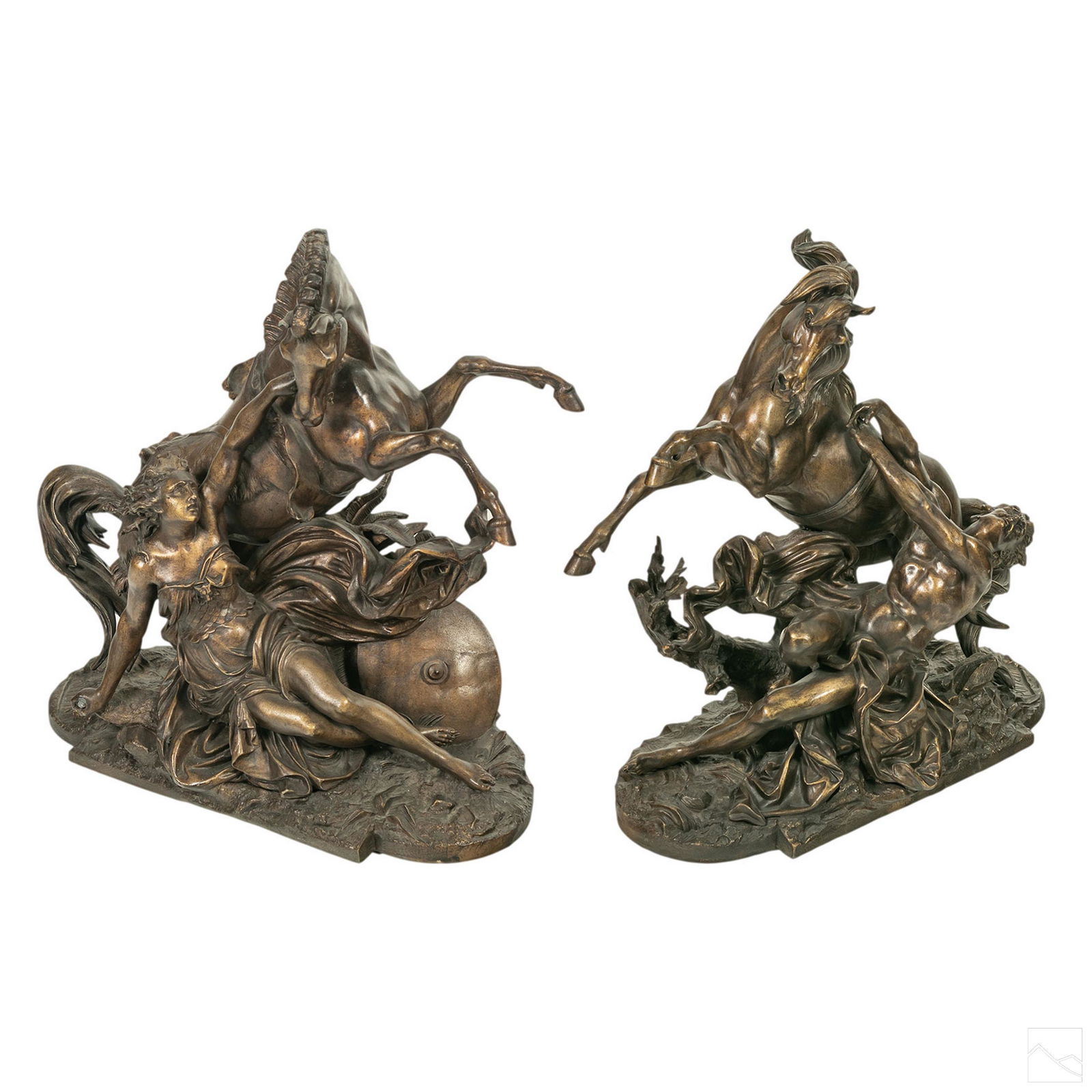 Philippe Poitevin 19C Neoclassical Sculptures Pair (1 of 14)