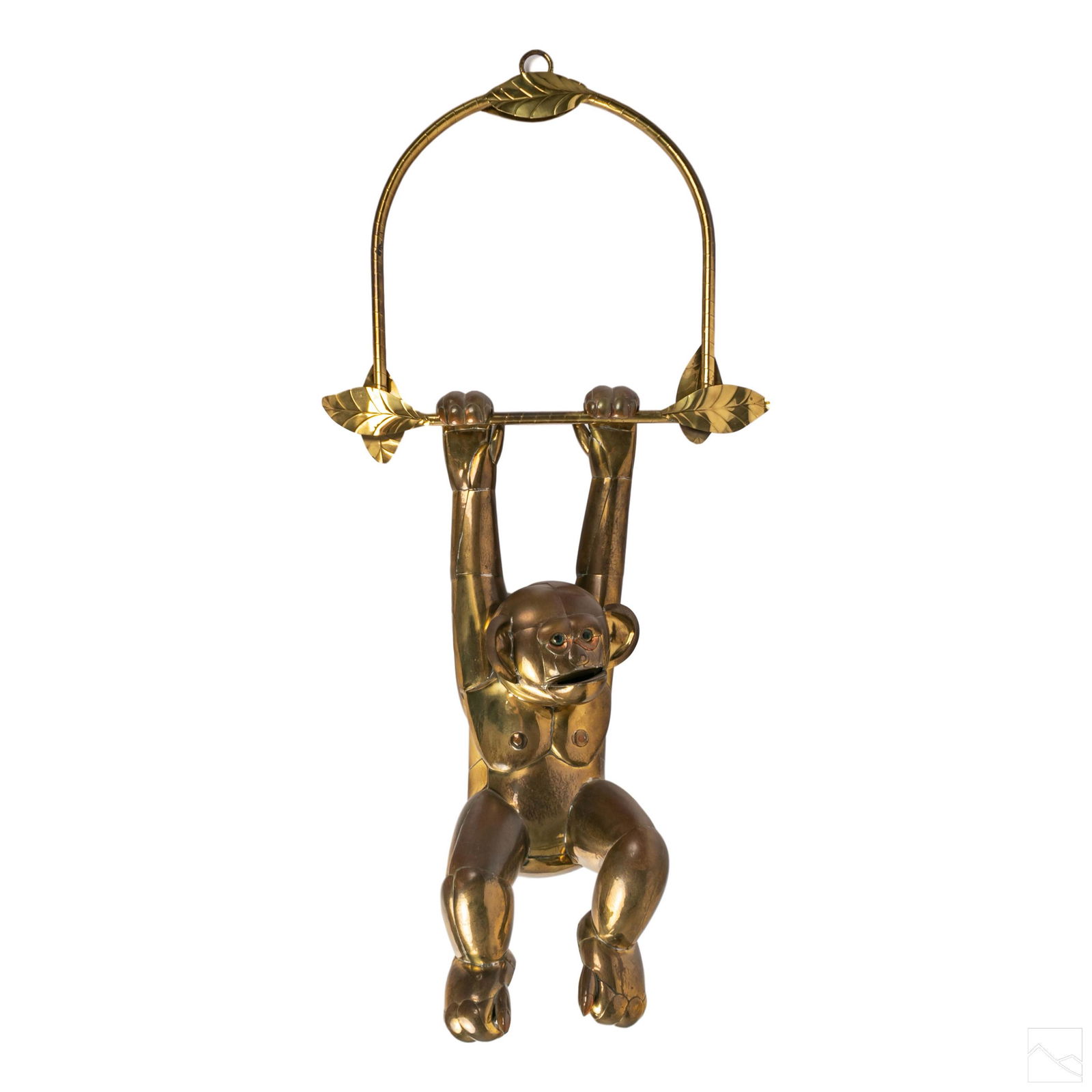 Sergio Bustamante b.1949 40" Brass Monkey Figurine (1 of 4)