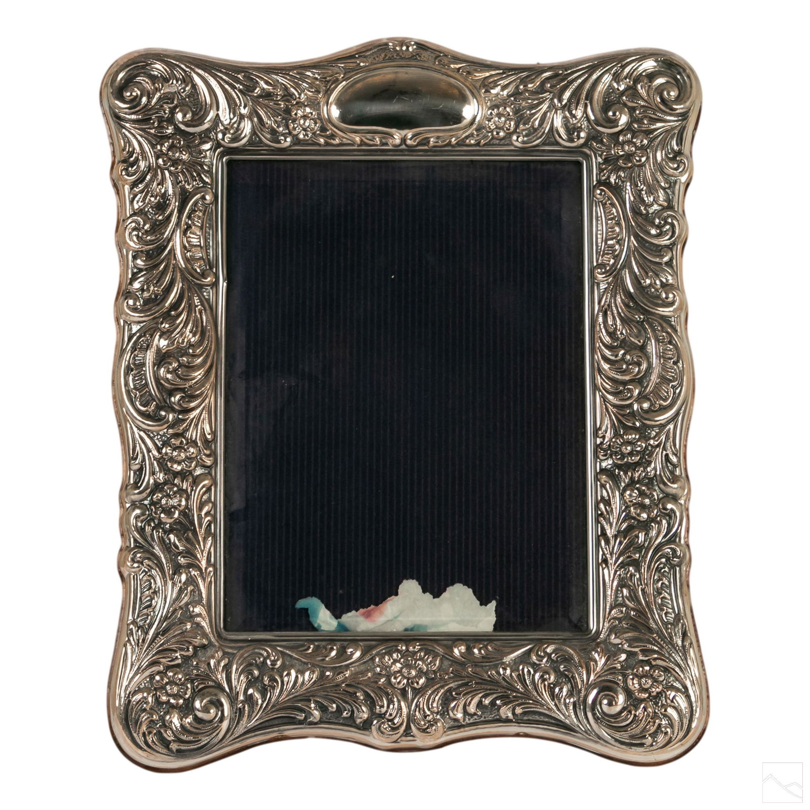 Sterling Silver 8x10 Easel Photo Picture Frame (1 of 6)