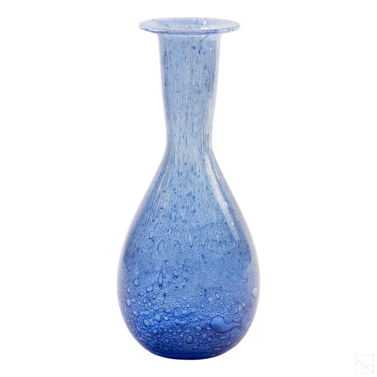 Murano Barovier & Toso Blue Effeso Art Glass Vase (1 of 6)