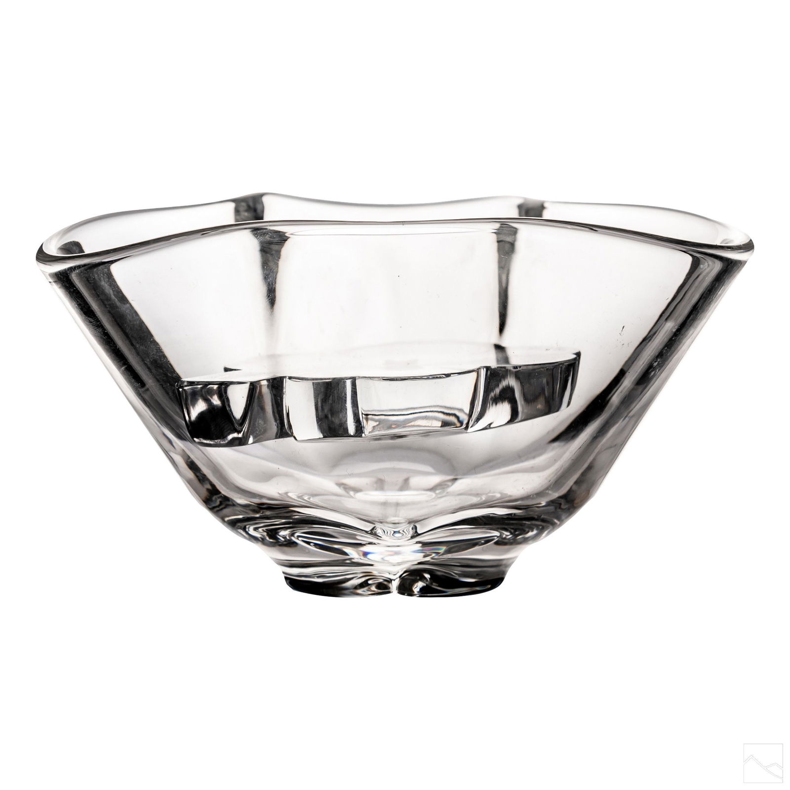 Steuben Glass Bowl & Baccarat Clover Paperweight (1 of 7)
