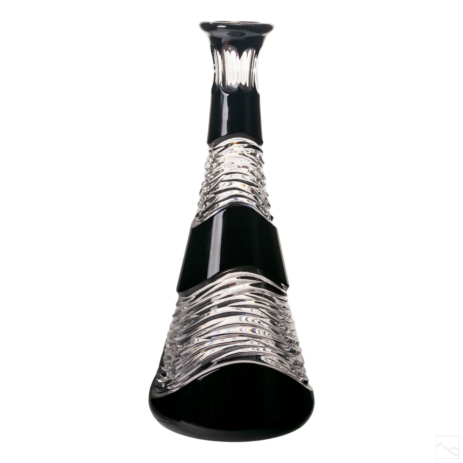 Caesar Crystal Bohemian Art Glass Decanter Bottle (1 of 5)