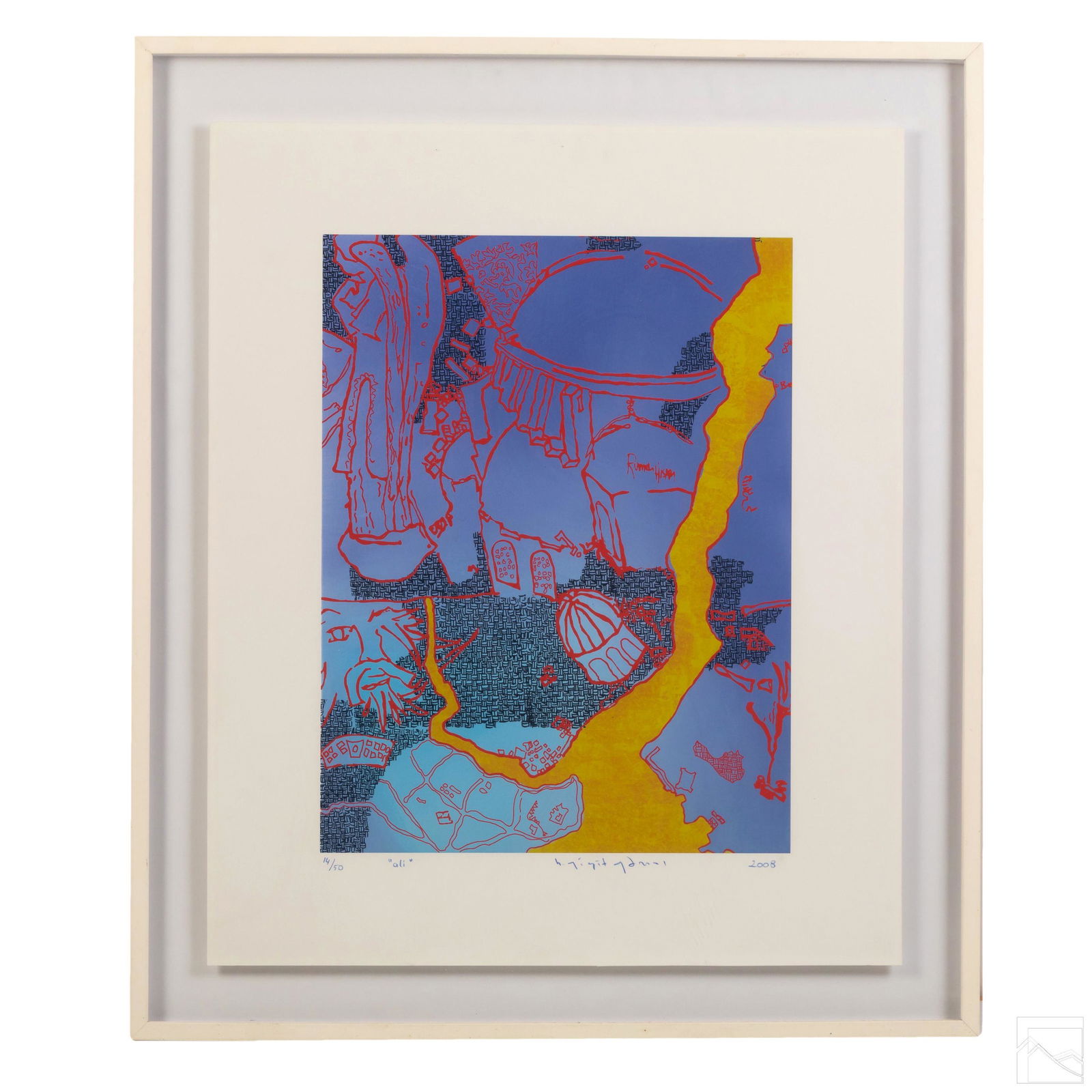 Yigit Yazici (b.1969) Abstract Expressionist Litho (1 of 6)