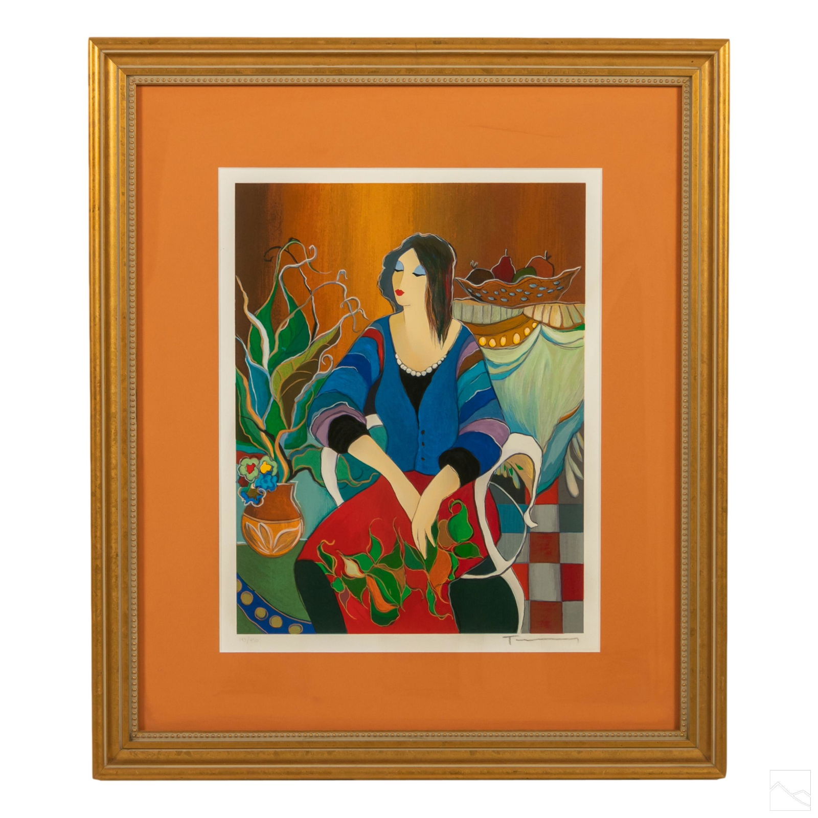 Itzchak Tarkay Modern Post Impressionism Serigraph (1 of 7)