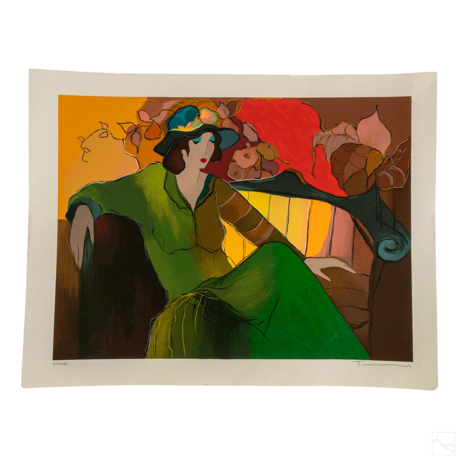 Itzchak Tarkay Modern Post Impressionism Serigraph (1 of 7)