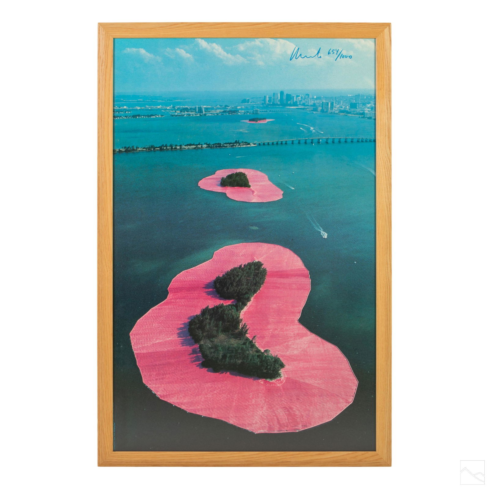 Christo 1935-2020 Surrounded Islands Poster SIGNED (1 of 5)