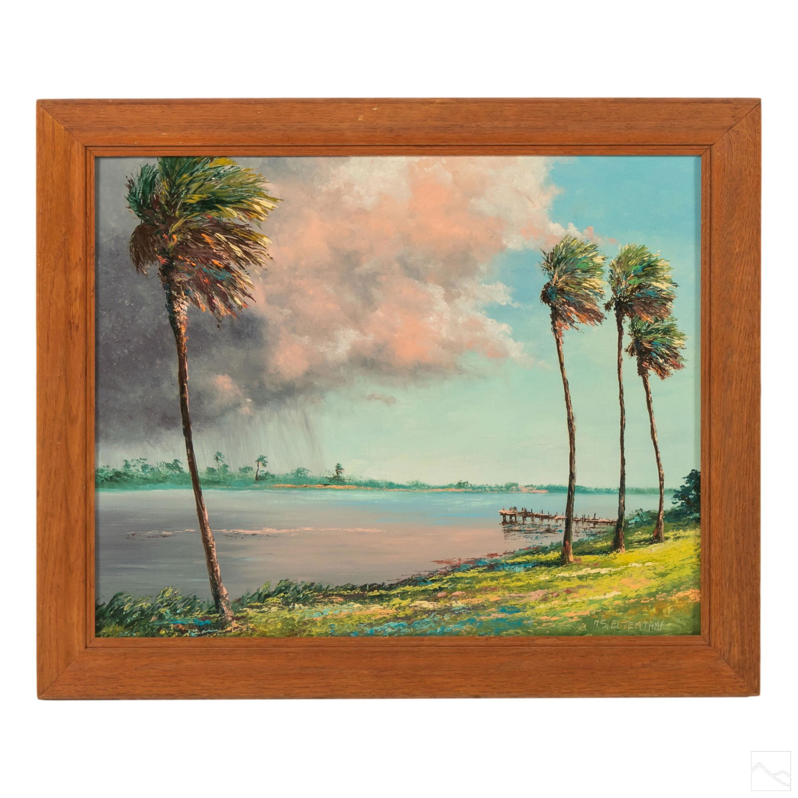 Ahmed Eltemtamy Indian River School Oil Painting (1 of 5)