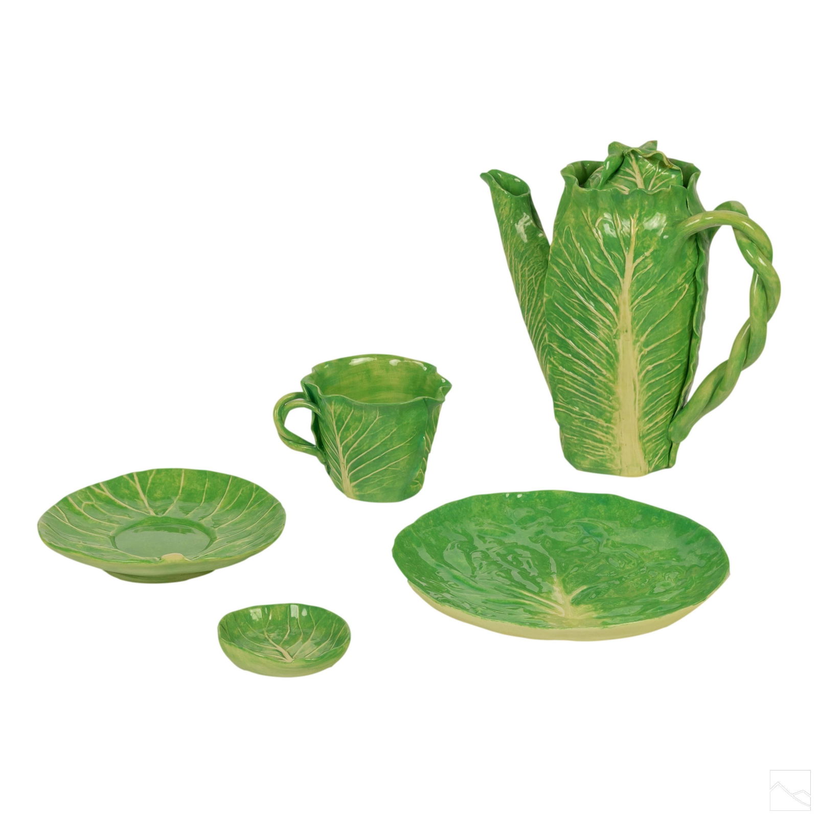 Dodie Thayer Palm Beach Lettuce Ware 26 Pc Service (1 of 20)