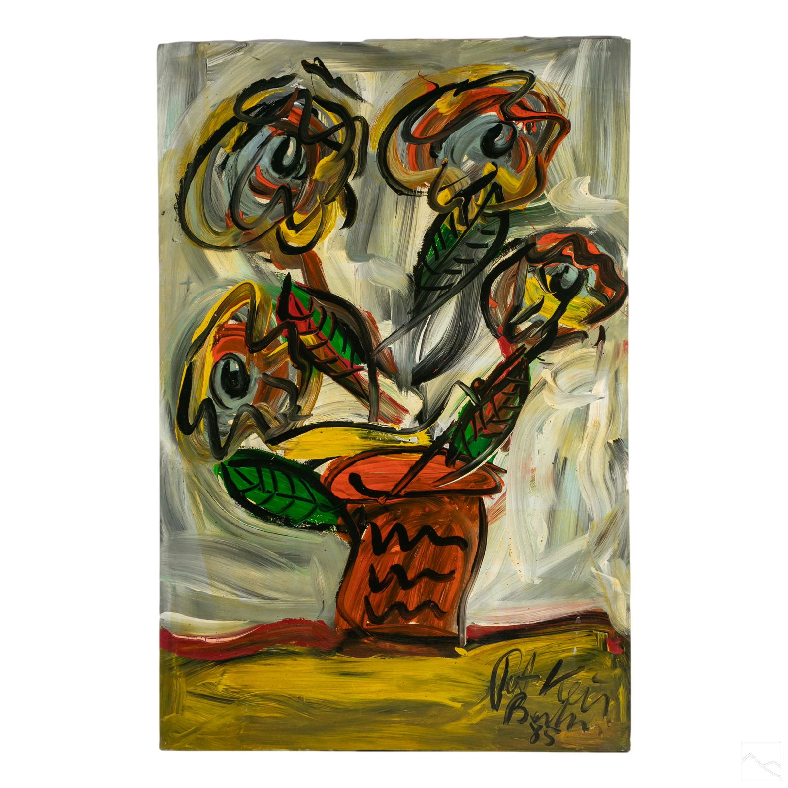 Peter Keil Neo Expressionist Still Life Painting (1 of 6)