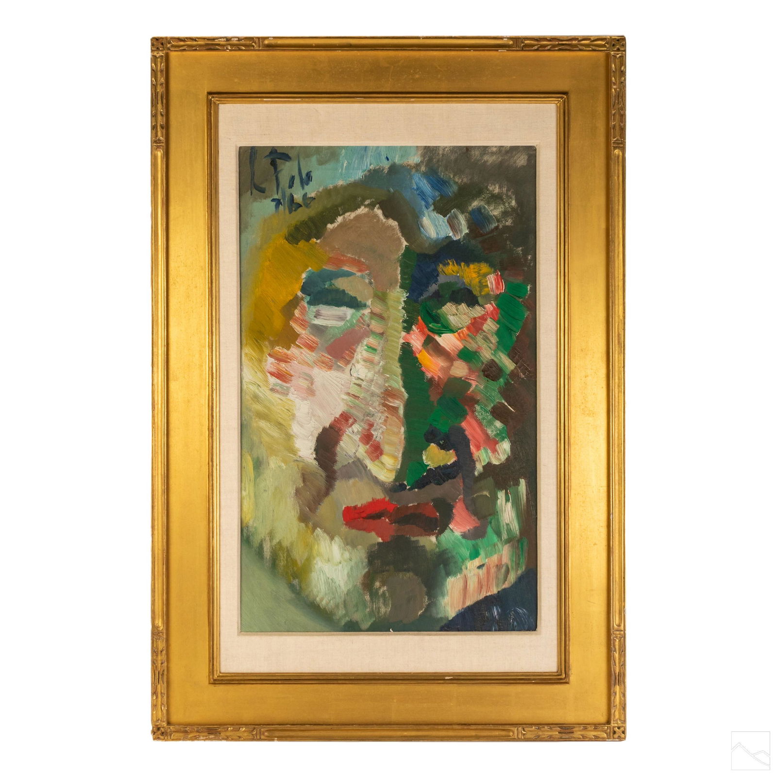 Roberto Polo b1951 Expressionism Portrait Painting (1 of 5)