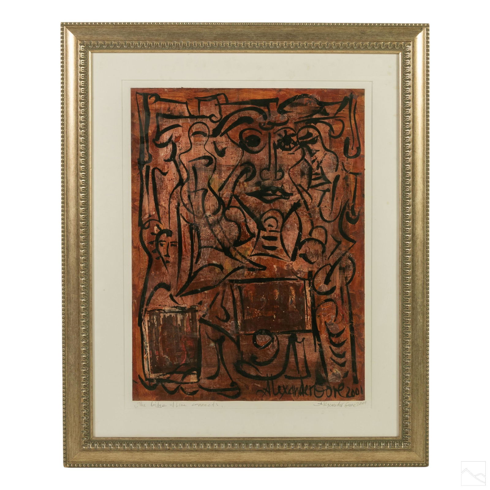 Alexander Gore Abstract Expressionism Painting (1 of 6)