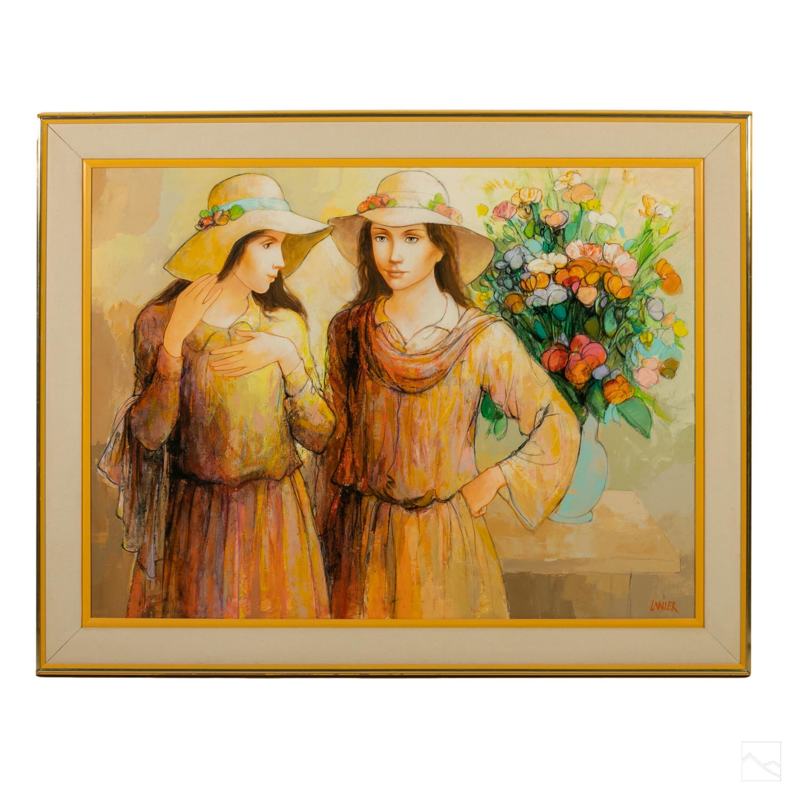 Charles Lanier b.1938 Post Impressionist Painting (1 of 6)