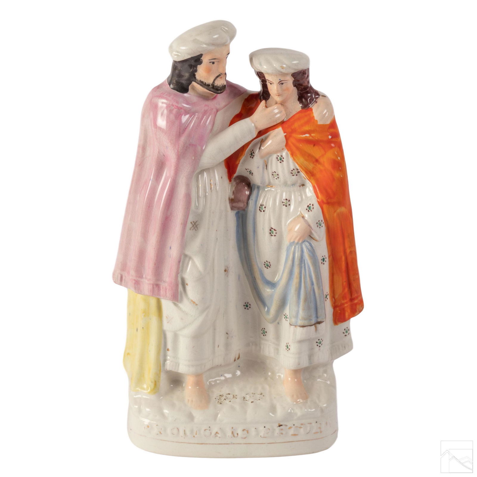 English Staffordshire "Prodigal's Return" Figurine (1 of 5)