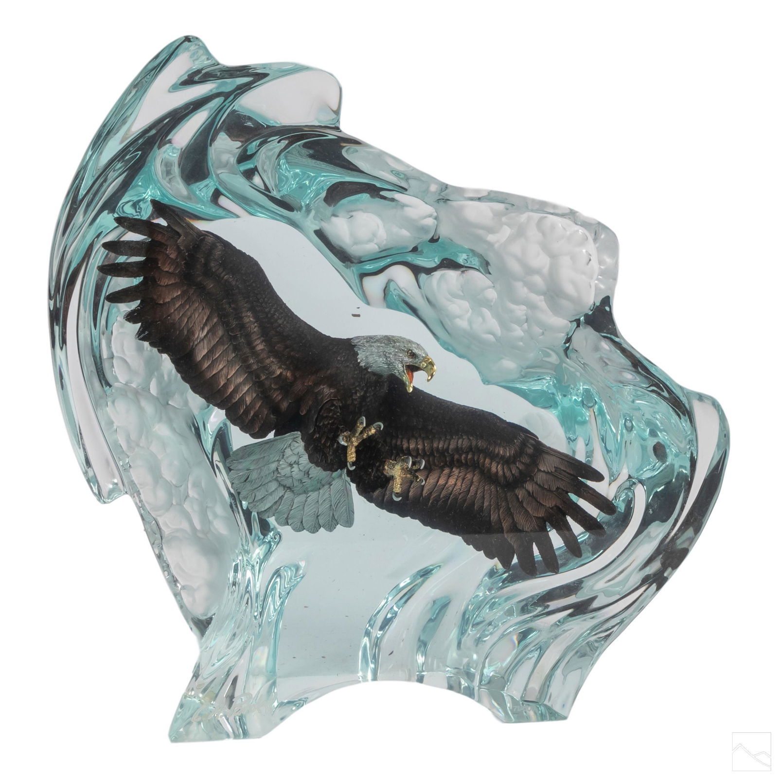 Christopher Pardell b1957 Starlite Eagle Sculpture (1 of 7)
