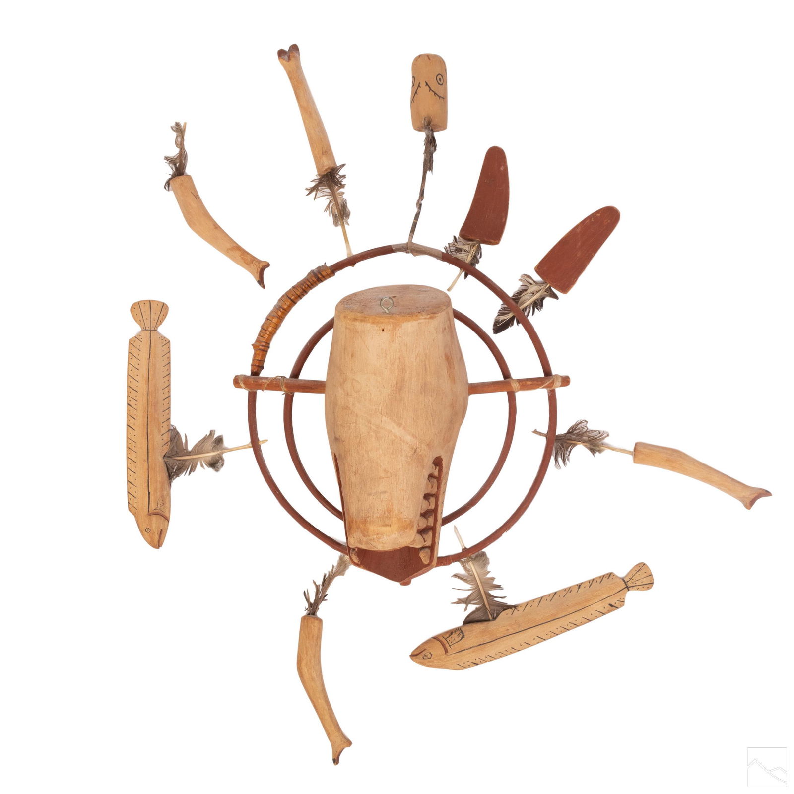 Native Alaskan Inuit Carved Seal Allegoric Fetish (1 of 7)