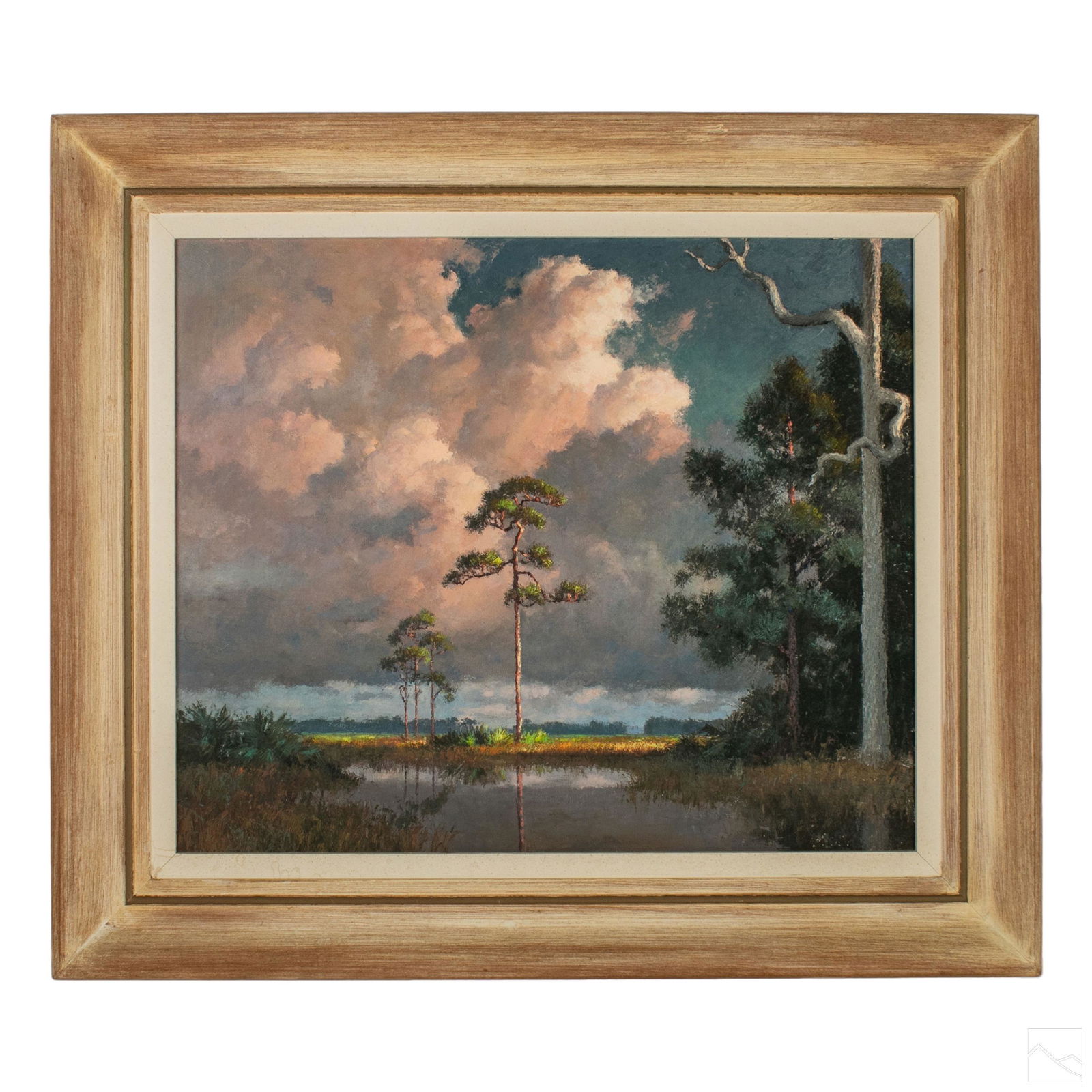 Albert Backus 1906-1990 Florida Wetlands Painting (1 of 7)