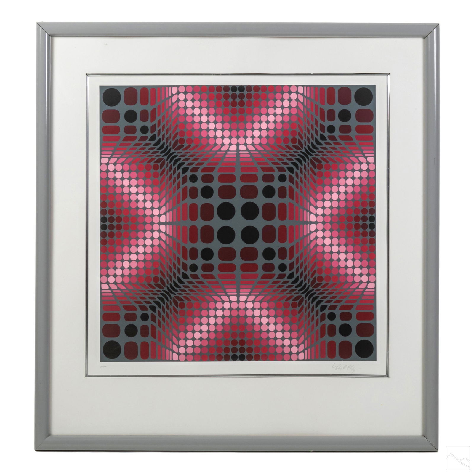 Victor Vasarely 1906-1997 Abstract Op Art LE Print (1 of 6)