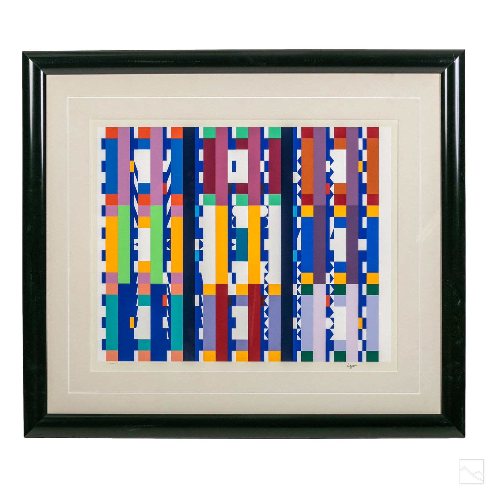 Yaacov Agam (b.1928) Signed Op Art Screen Print (1 of 6)