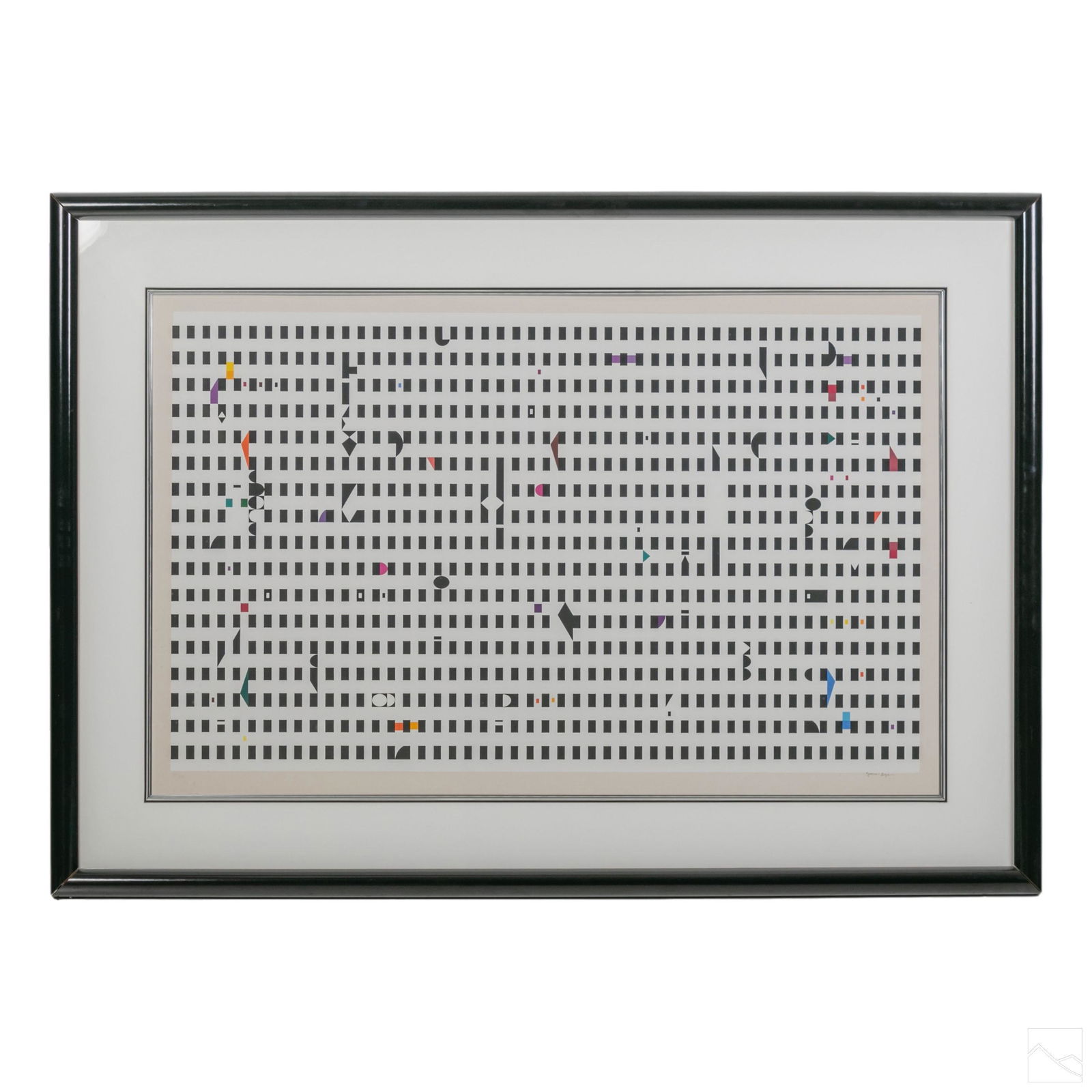 Yaacov Agam (b.1928) Signed Op Art Screen Print (1 of 5)