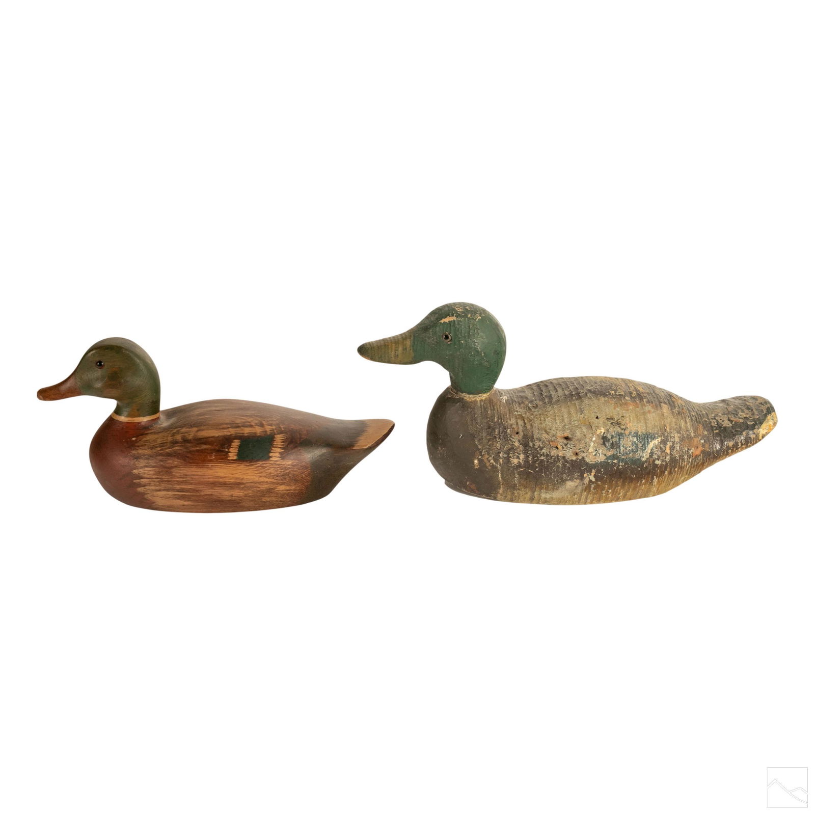American Vintage Wood Wildlife Mallard Duck Decoys (1 of 6)
