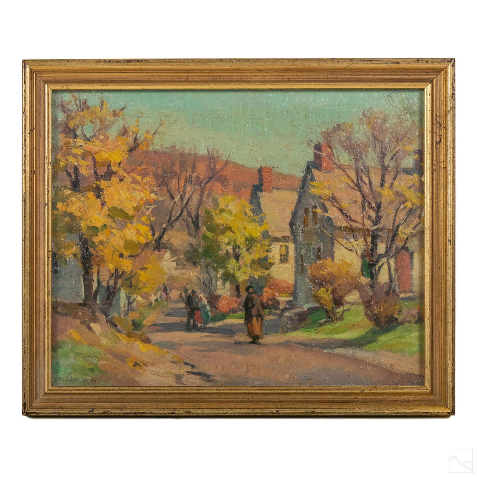 Mabel M. Woodward 1877-1945 Impressionist Painting (1 of 5)