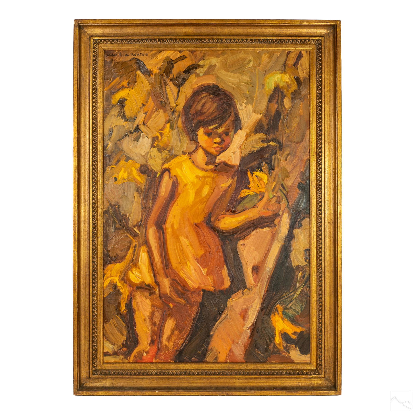 Dulce Beatriz b.1931 Cuban Impressionist Painting (1 of 5)